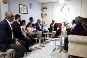 Şehit Ailesine Ziyaret Diyadinde Anlamlı Bir Buluşma
