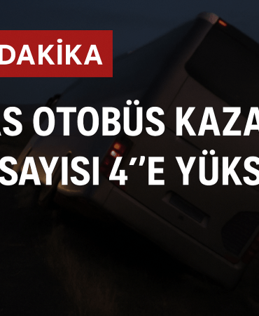 Sivas Otobüs Kazası Ölü Sayısı 4e Yükseldi