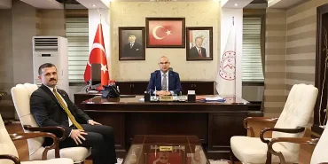 Tutak Kaymakamı Ahmet Coşkun Vali Koçu Ziyaret Etti