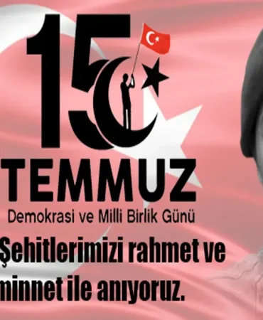 Ağrı 15 Temmuz Yürüyüşü Milli Birlik ve Beraberlik