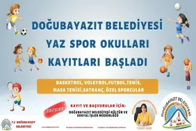 Doğubayazıt Yaz Spor Okulu İçin Destek Sağladı  Ağrı Haber  Patnos Son Dakika Doğubayazıt Yaz Spor Okulu İçin Destek Sağladı