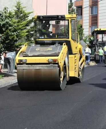 Patnos Asfaltlama Çalışmaları Trafik Akışını Rahatlatıyor