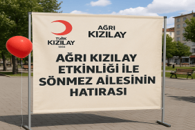 Ağrı Kızılay Etkinliği ile Sönmez Ailesinin Hatırası