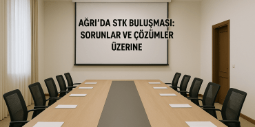 Ağrıda STK Buluşması Sorunlar ve Çözümler Üzerine
