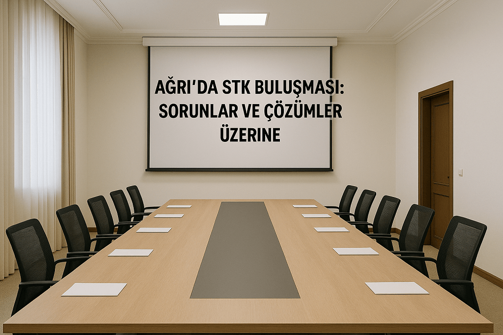 Ağrıda STK Buluşması Sorunlar ve Çözümler Üzerine