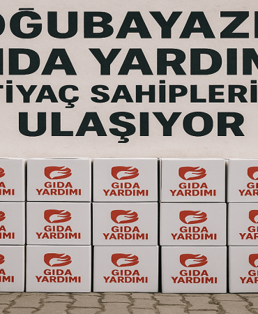 Doğubayazıt Gıda Yardımı İhtiyaç Sahiplerine Ulaşıyor