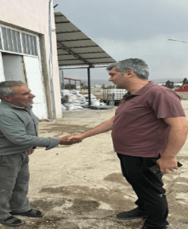 Diyadin Esnaf Ziyareti Kaymakam Korkusuzun Anketi