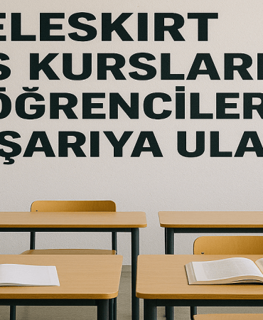 Eleşkirt YKS Kursları ile Öğrenciler Başarıya Ulaştı