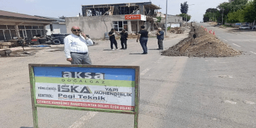 Hamur Doğal Gaz Altyapı Çalışmaları Hızla İlerliyor