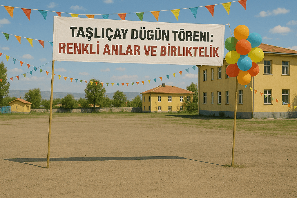 Taşlıçay Düğün Töreni Renkli Anlar ve Birliktelik