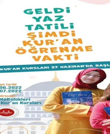 Yaz Kuran Kursları Yıl Sonu Etkinliği ile Coşku Dolu Anlar