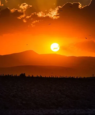 Ağrı Gün Batımı Eşsiz Renkler ve Güzellikler