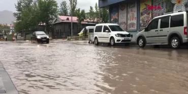 Doğubayazıt Dolu Yağışı ile Sel Felaketi
