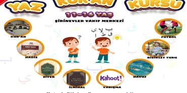 Yaz Kuran Kursu Dostluk ve Sporla Buluşuyor