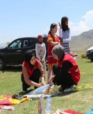 Doğubayazıt Kızılay ile Kırsalda Yardım Faaliyetleri