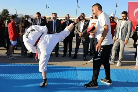 Ağrı Avrupa Spor Haftası Coşkulu Açılışı Gerçekleşti