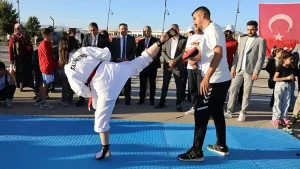 Ağrı Avrupa Spor Haftası Coşkulu Açılışı Gerçekleşti