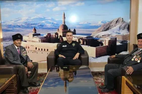 Ağrı İl Emniyet Müdürü ziyareti ve gazilerin katkıları