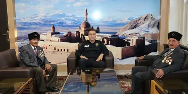 Ağrı İl Emniyet Müdürü ziyareti ve gazilerin katkıları