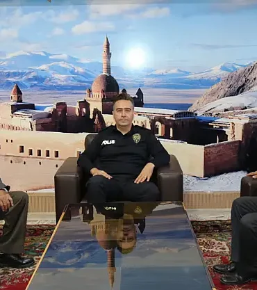 Ağrı İl Emniyet Müdürü ziyareti ve gazilerin katkıları