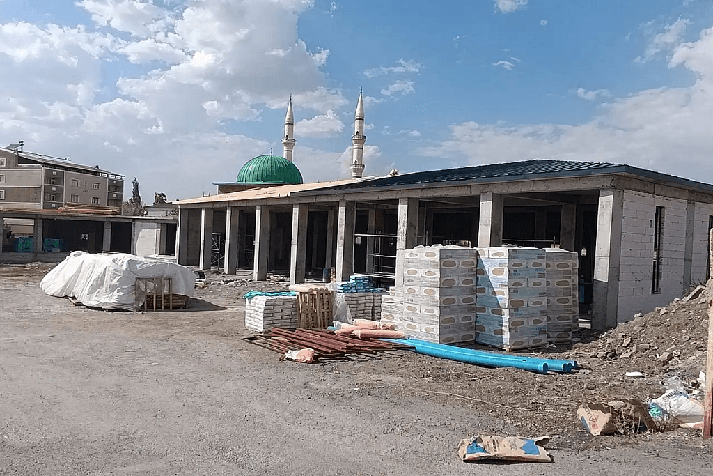 Ağrı İtfaiye Binası Yeni İnşaat Çalışmaları Devam Ediyor