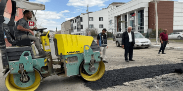 Eleşkirt Yol Onarımları Başkan Yakut İnceledi