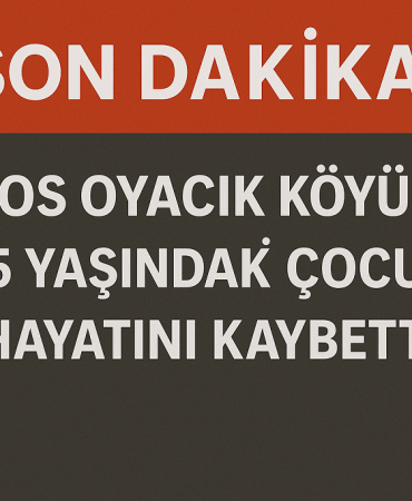 Patnos Oyacık köyü kaza 5 Yaşındaki Çocuk Hayatını Kaybetti