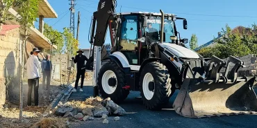 Patnos Yol Çalışmaları Kaldırım ve Çevre Düzenleme