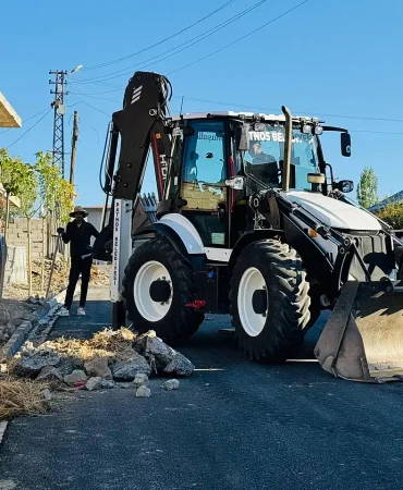 Patnos Yol Çalışmaları Kaldırım ve Çevre Düzenleme