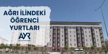 Ağrı Öğrenci Yurtları Kayıt Süreci ve Hizmetler