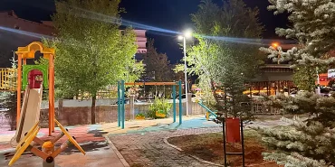 Ağrı Çocuk Parkları Ani Hava Değişikliği Nedeniyle Boşaldı