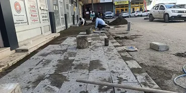 Ağrı Kaldırım Yenileme Çalışmaları Sonbahar İçin Başladı