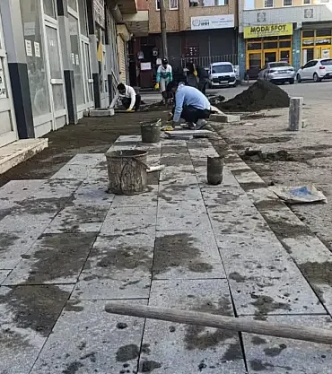 Ağrı Kaldırım Yenileme Çalışmaları Sonbahar İçin Başladı