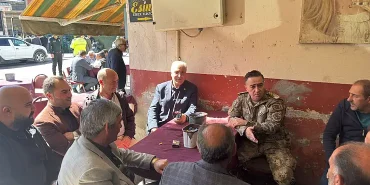 Eleşkirt ziyareti Emniyet Müdürü ve Belediye Başkanı