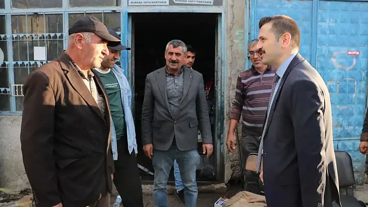 Kaymakam Tutak esnaf ziyaretleri ekonomiyi güçlendiriyor