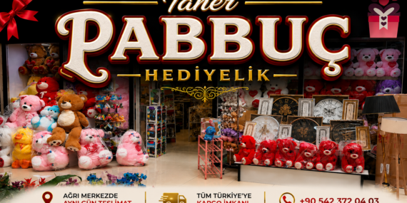 Ağrı’da Hediye Alışverişinin Renkli Adresi Pabbuç Hediyelik